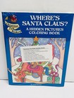 Vintage Christmas Fun Books Sealed Set Of 8 Coloring   Activity Books Bin 66