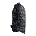 Mens Motorbike Motorcycle Shirt Lumberjack Reinforced Made With Kevlar Ce Armour