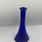 Vintage Cobalt Blue Glass Decanter Bottle Without Top Tall 12 5   