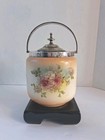 Antique   1910  English Biscuit Barrel   peek Freans Co    Euvc  England 