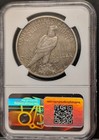 1921 Peace Silver Dollar High Relief Xf 45 