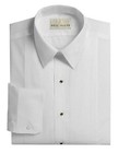 Lay-down Collar 1 8  Pleats Tuxedo Shirt Cummerbund  Bow-tie  Cuff Links   Studs