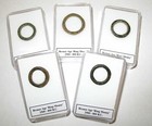 Bronze Age Celtic Ring Money In Display Case 2500-800 Bc 1 Per Bid 3000 Yrs Old