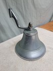 Vintage Brass Maritime Fog Bell 8  Old
