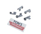 50 Usa Made Terminals For Hei Distributor Steel For Spark Plug Wire 7mm   8mm