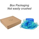 2026 Derby Hat  Classy Sun Hats For Women Ladies  Organza Feather Kentucky Fa   