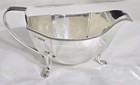 Sterling Silver Sauce   Gravy Boat  Sheffield 1935   By Frank Cobb   Co Ltd 