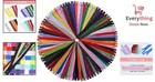 60 Pack 14 Inch Nylon Coil Zippers Bulk Assorted Colors For Sewing Crafts Tailor