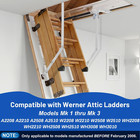 55-1 Attic Ladder Hinge Arms Replacement For Werner Attic Ladders
