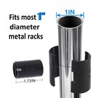 72 Pack Wire Shelving Shelf Lock Clips For 1  Post- Shelving Sleeves Replacem   