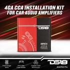 Ds18 Ampkit4     4ga Cca Installation Kit For Car Audio Amplifiers Amp Cables