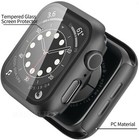 Screen Protector Case For Apple Watch Series 8 7 6 5 4 se Cover 49 45 44 42 41mm