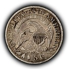 1829 H10c Capped Bust Silver Half Dime - Xf au - Sku-z6426