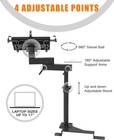 Truck Laptop Mount Fit For 15-25 Ford F150  17-25 F250  F350  F550