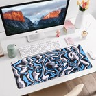 Gaming Mouse Pad 900x400x3mm Xxl Extended Desk Mat Waterproof Non-slip
