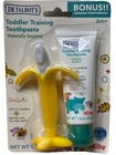 Lot Of 2 Dr Talbots Toddler Training Toothpaste Toothbrush Natural Read Descript