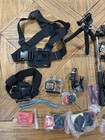 Gopro Action Camera Mounts Accessories Bundle W  Straps   Adhesive Mounts