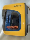 Sony Sports Walkman Am fm Radio Cassette Player Wm-fs191  Tested Works Great