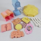 Playskool Dollhouse Replacement Pieces Parts Mailbox Food Trays More  14 Pcs 