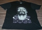 Snoop Dogg Death Row Records T-shirt Mens Large Rap Hiphop New W  Tag Black