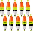 Thkfish 10pcs Fishing Bobbers Eva Foam Fishing Floats Fishing Weighted Bobbers