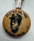 Vintage Saint St Louis Browns Satchel Page Pin Badge Mlb Sports Baseball Topper