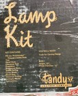 Vintage Tandy Leather Rancho Saddle Lamp Kit