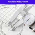 12  Inch Dial Caliper Ruler 100mm Metric Dual Mechanic Precision Measuring Tool