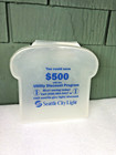 Vtg Seattle City Light Utility Sandwich Lunch Box Snack Plastic Container Promo