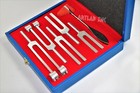 Premium 6 Tuning Fork Set Medical Chiropractic Physical Diagnostic Instruments