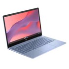 Hp 14  Hd Touchscreen N100 4gb Ram 128gb Backlit Chromebook - Sky Blue   Mouse