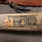 Vtg Legitimus Collins   Co Hartford Machete Leather Sheath Busquese La Estampa
