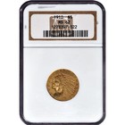 Pre-33  5 Indian Gold Half Eagle Coin  ms62  Pcgs Or Ngc  Random Year