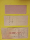 3 Vintage Checks  1895  1911  1891 - Bundle  6