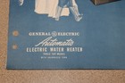 Vtg 1940 s Advertising Pamphlet Ge General Electric Table Top Auto Water Heater