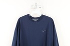 Vintage Nike Mens Medium Travis Scott Mini Swoosh Short Sleeve T-shirt Blue