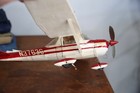 Vintage Guillow s Cessna 150 Balsa Wood Model Airplane Kit Built Parts 24  Wing