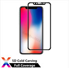 5d Curved Full Coverage Tempered Glass Screen Protector Apple Iphone 8 4 7  Lot