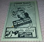 Vintage Movie Theater Flyers heralds For Coming Attractions