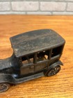 Antique Arcade Cast Iron Ford Model T Automobile 4-door Original Black Paint Toy