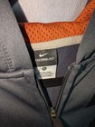 University Of Texas Nike Therma-fit Men s Xl Full Zip Hooded Hoodie Gray orange 
