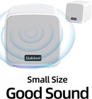 Computer Speakers Desktop Pc Usb Powered 3 5mm Aux Speaker Laptop Whit