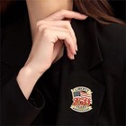12 Pcs America 250th Anniversary Pins For Women Men Usa Flag Metal Lapel Pin Ame