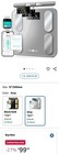 Runstar Digital Bathroom Scale For Body Weight  Body Fat  Bmi 28   
