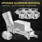 For 2011-2016 Jeep Dodge Ram Full Aluminum Intake Manifold W  Oil Filter Housing