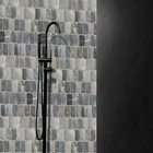 Canine Mix Natural Stone Mosaic Wall   Floor Tile   17 01 sqft 