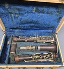 Ault Xx Supreme Import Wooden Antique Clarinet   Vintage Case - As Is
