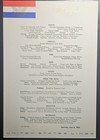 Lot Of 3 Ss United States Lines Breakfast Lunch Dinner Menu June 1953