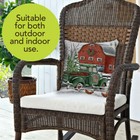 Christmas On The Farm Winter Pillow 17  X 17  Briarwood Lane