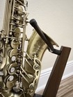 Selmer Alto Saxophone Matte Gold Eb Hand Engraved W  Case  Strap  Mouthpiece